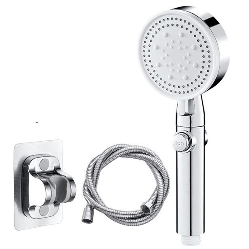 HydroFlow - Pommeau de douche réglable avec 5 modes de jet et une forte pression d'eau