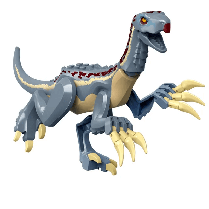 Dinosaurie Byggklossar för Barn – T-Rex Figur | Pedagogisk & Rolig Leksak i ABS-Plast för Kreativ Lek & Finmotorik