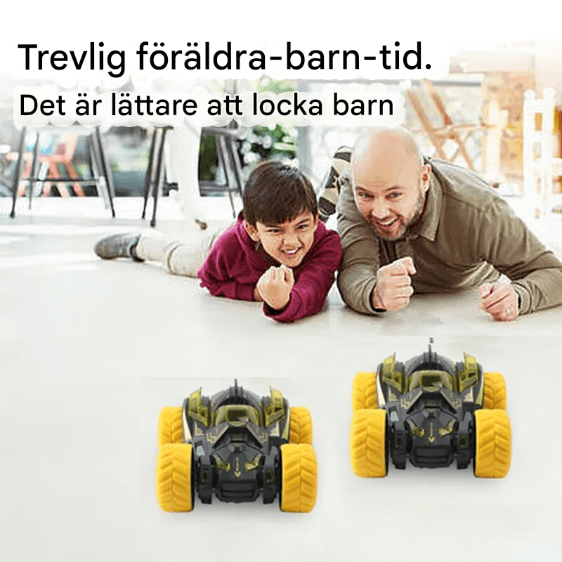 Stunt Snurrande Leksaksbil – Diecast Dragbil för Barn med 360° Stunts
