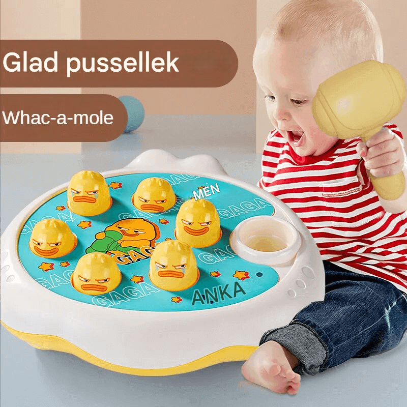 Montessori Whac-A-Mole – Roligt och Utbildande Knackspel för Barn