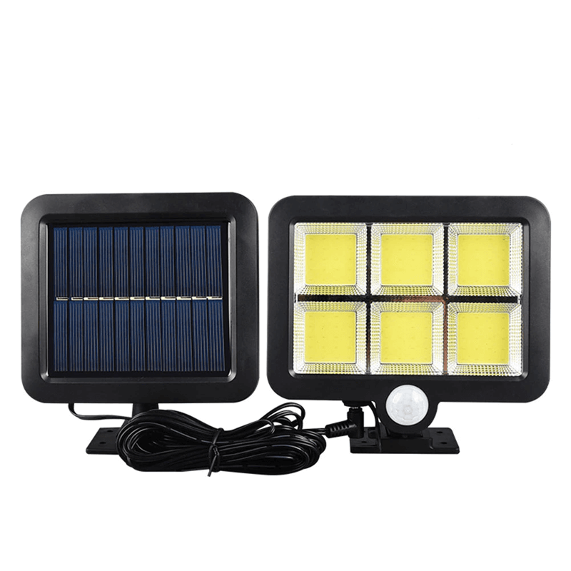 EcoMotion - Solcelledrevet LED-bevægelsessensorlampe til udendørs brug