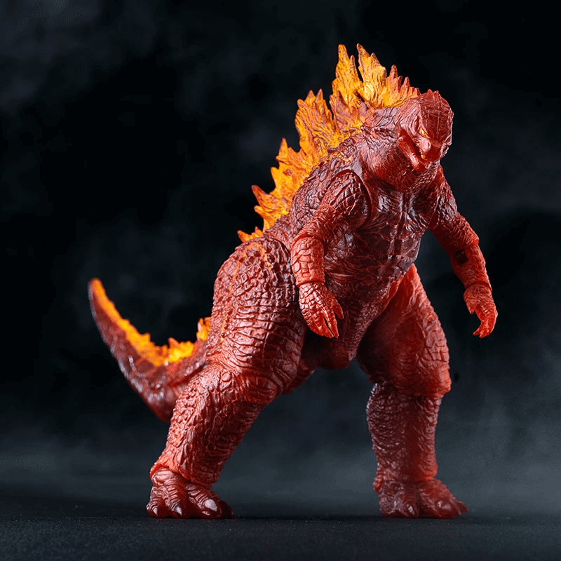 Godzilla Actionfigur 18 cm – Ledad Monsterleksak för Barn och Samlare