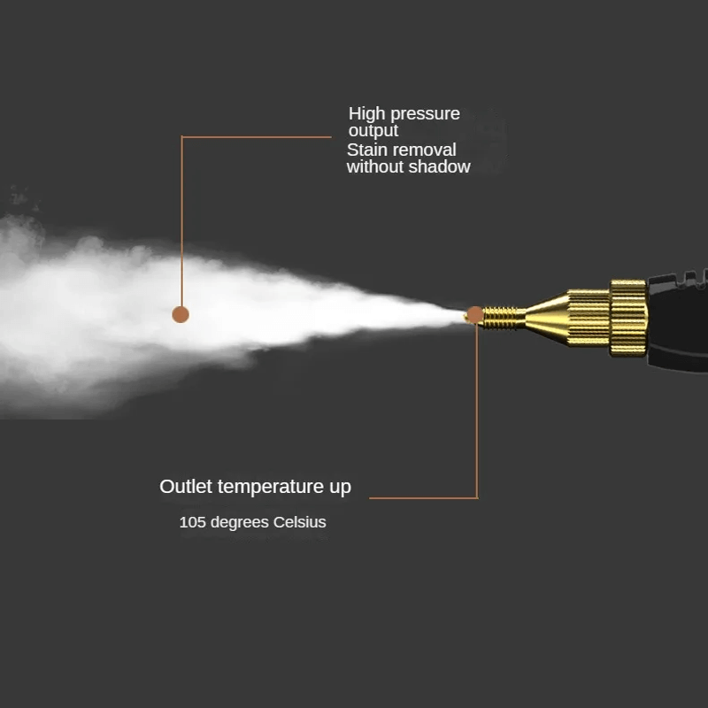 NordVatten - Portabel Ångrengörare Ekologist Miljövänlig 3 bar, 2500W Bakteriedödande - Kraftigast på marknaden för hemmabruk