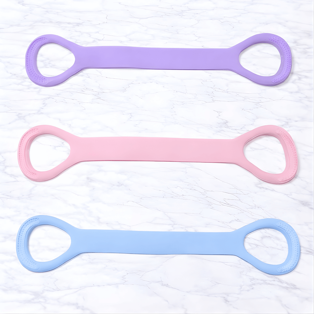 FlexLoop – 8-formet motstandsbånd for hjemmetrening, yoga, tøying og helkroppsøvelser