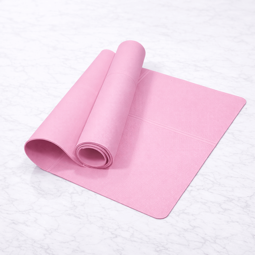 FlexiMat – Sammenleggbar, sklisikker yogamatte i EVA med 4 mm demping for yoga, pilates og trening