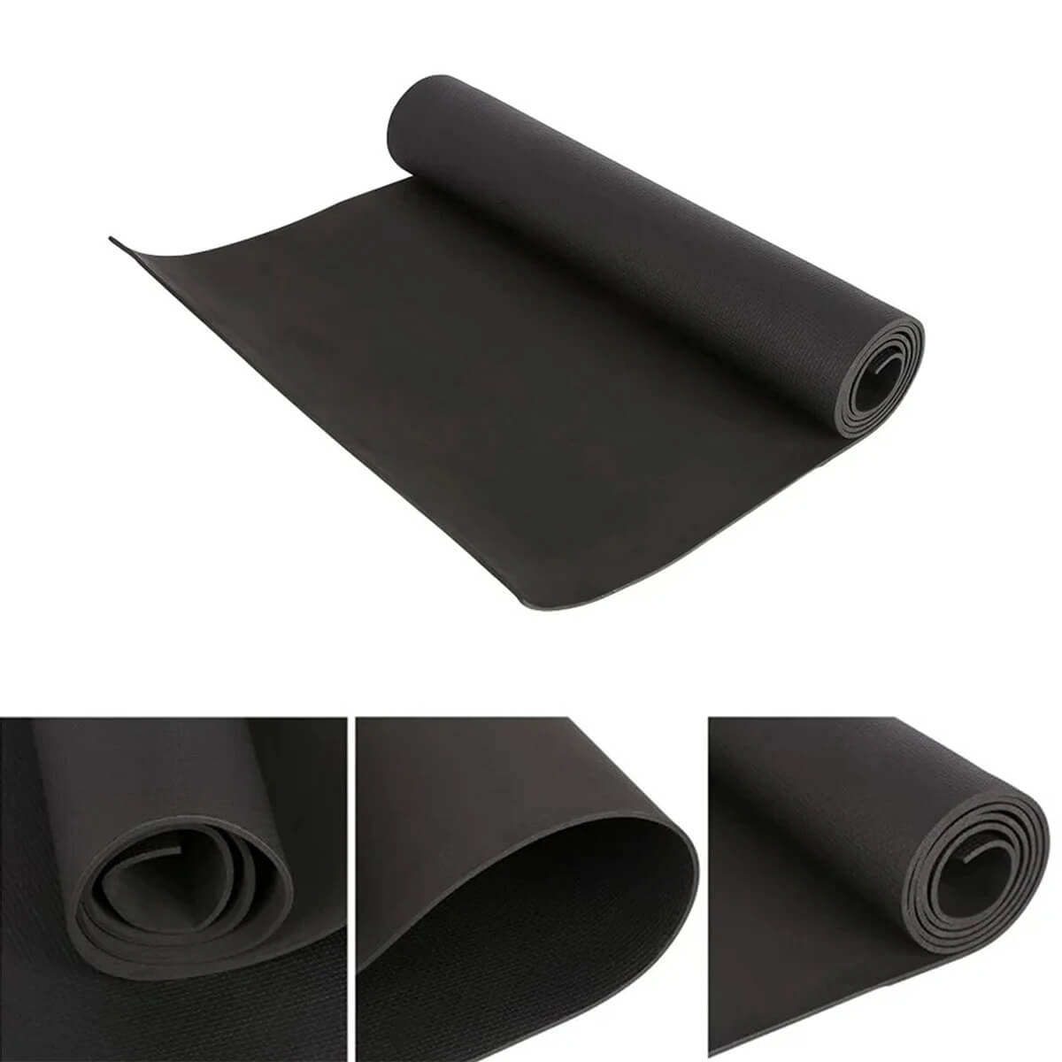 FlexiMat – Sammenleggbar, sklisikker yogamatte i EVA med 4 mm demping for yoga, pilates og trening