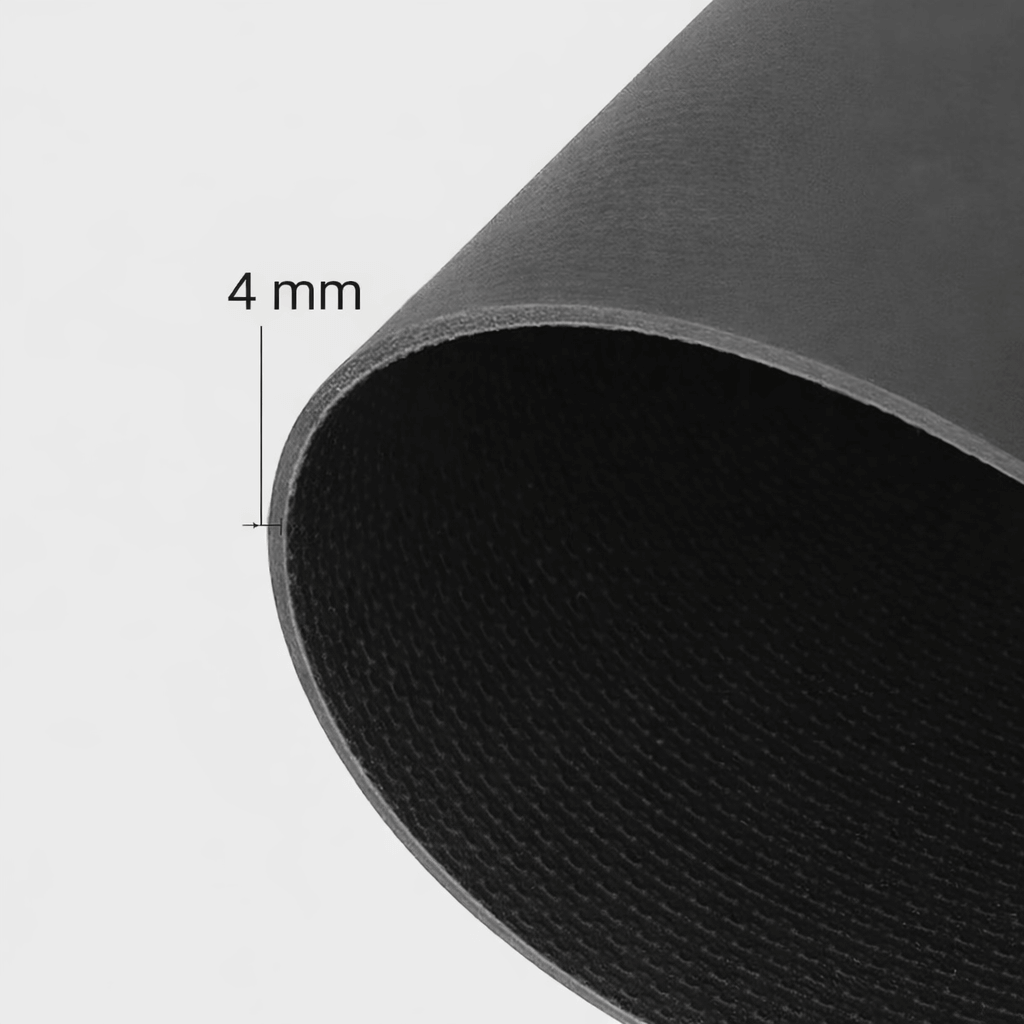 FlexiMat – Sammenleggbar, sklisikker yogamatte i EVA med 4 mm demping for yoga, pilates og trening