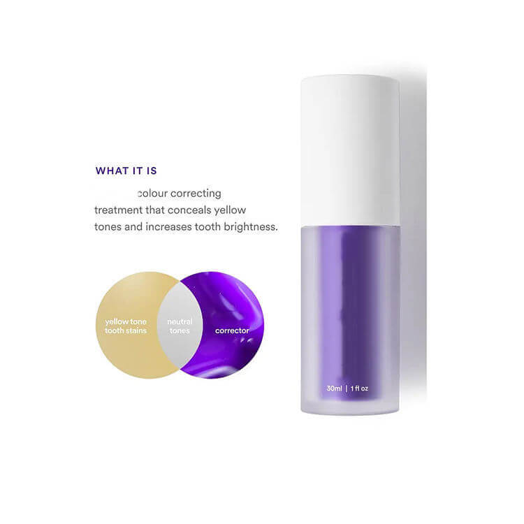 Purple Teeth Whitening Tannkrem