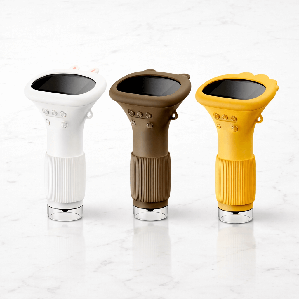 MicroPlay – Microscope numérique pour enfants avec un grossissement de 1 000×, un écran IPS de 2 pouces et des fonctions photo et vidéo