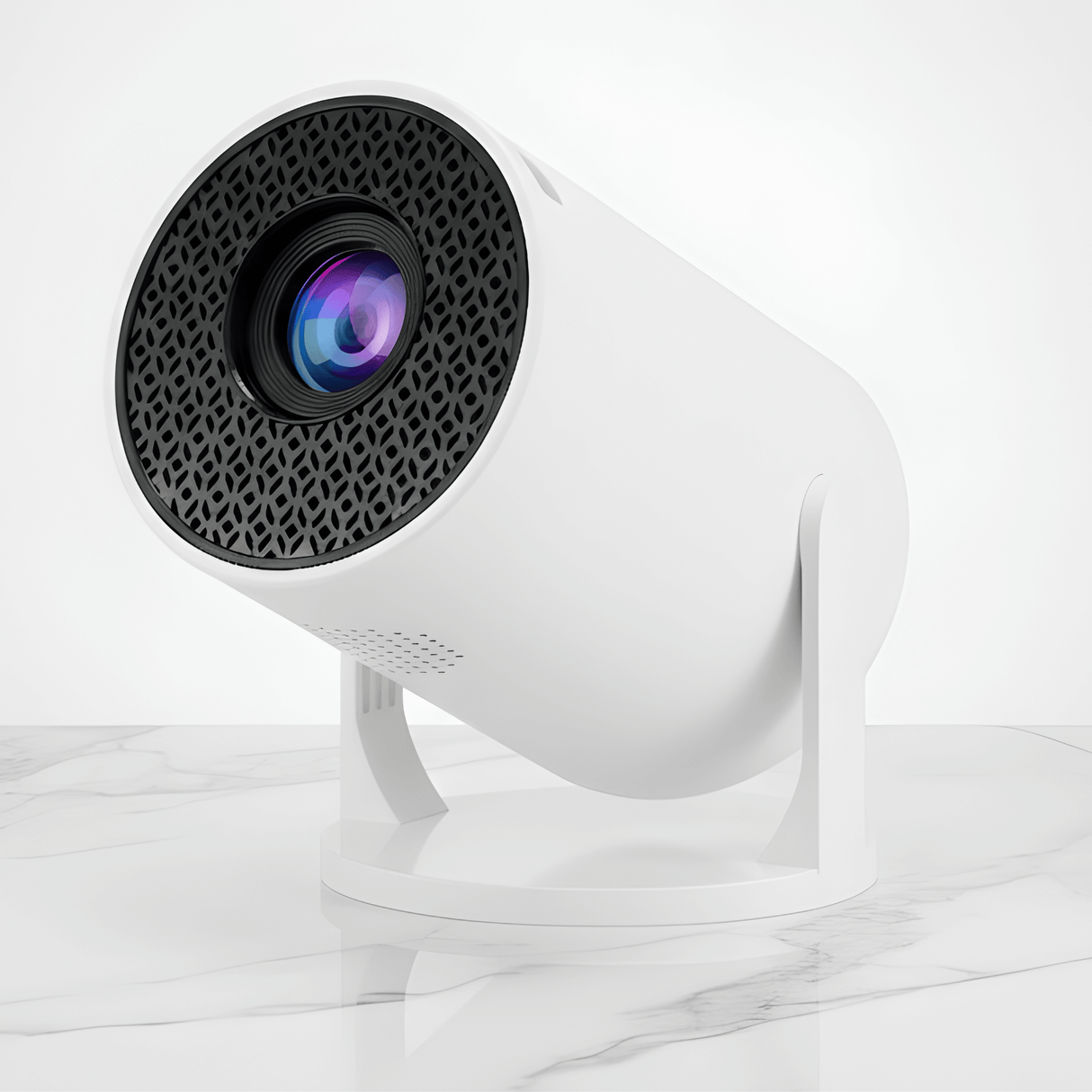 MiniBeam – Trådlös Mini Projektor med Skärm Delning, 500 ANSI Lumen och 16:9 Stöd för Hem, Kontor och Resa