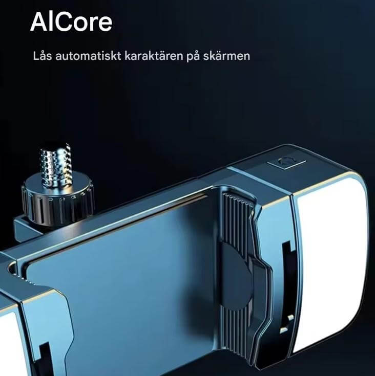 AiveloTrack – AI 360° Ansiktsspårande Mobilhållare | Handsfree-inspelning för Vloggar, Livesändningar & Videosamtal