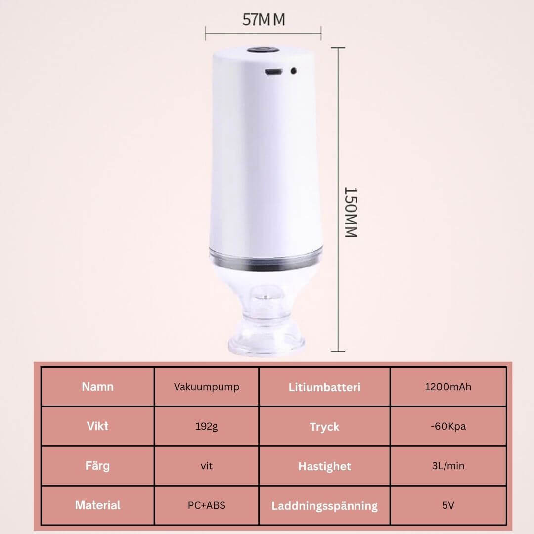 FreshSeal – Kit d'emballage sous vide pour prolonger la durée de conservation des aliments