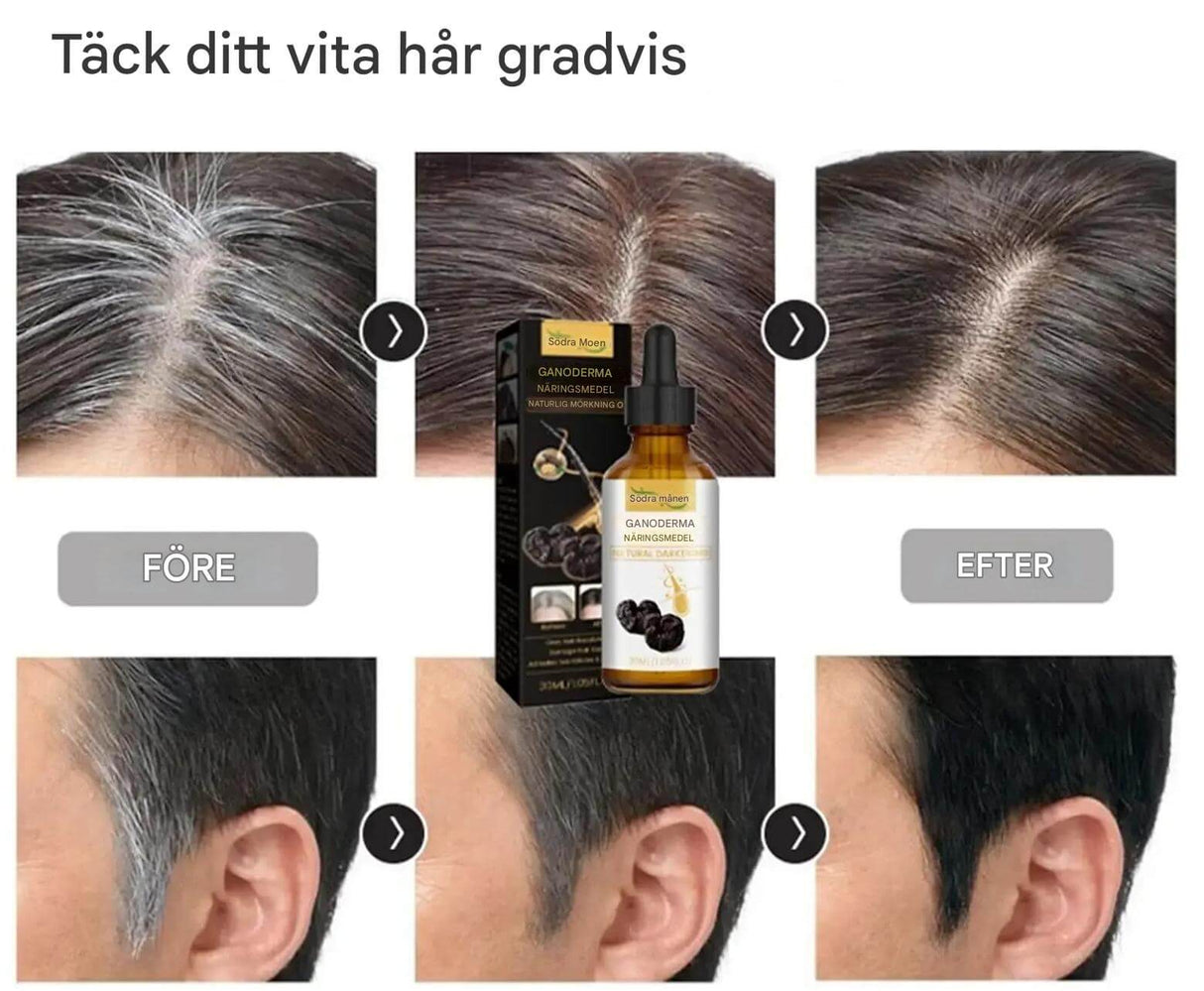 ToneRoot Serum – Hårserum för Grått och Vitt Hår | Naturlig Färgförbättring och Näring för Hårbotten