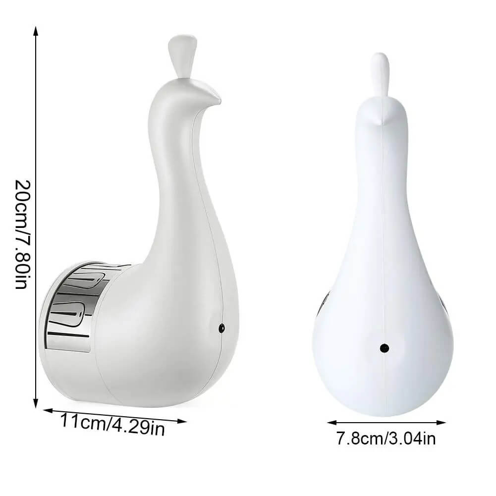 PeacockGlow – Fjärrstyrd Peacock Projektorlampa med Färgglad Atmosfär | Kreativ Nattlampa för Sovrum och Hem