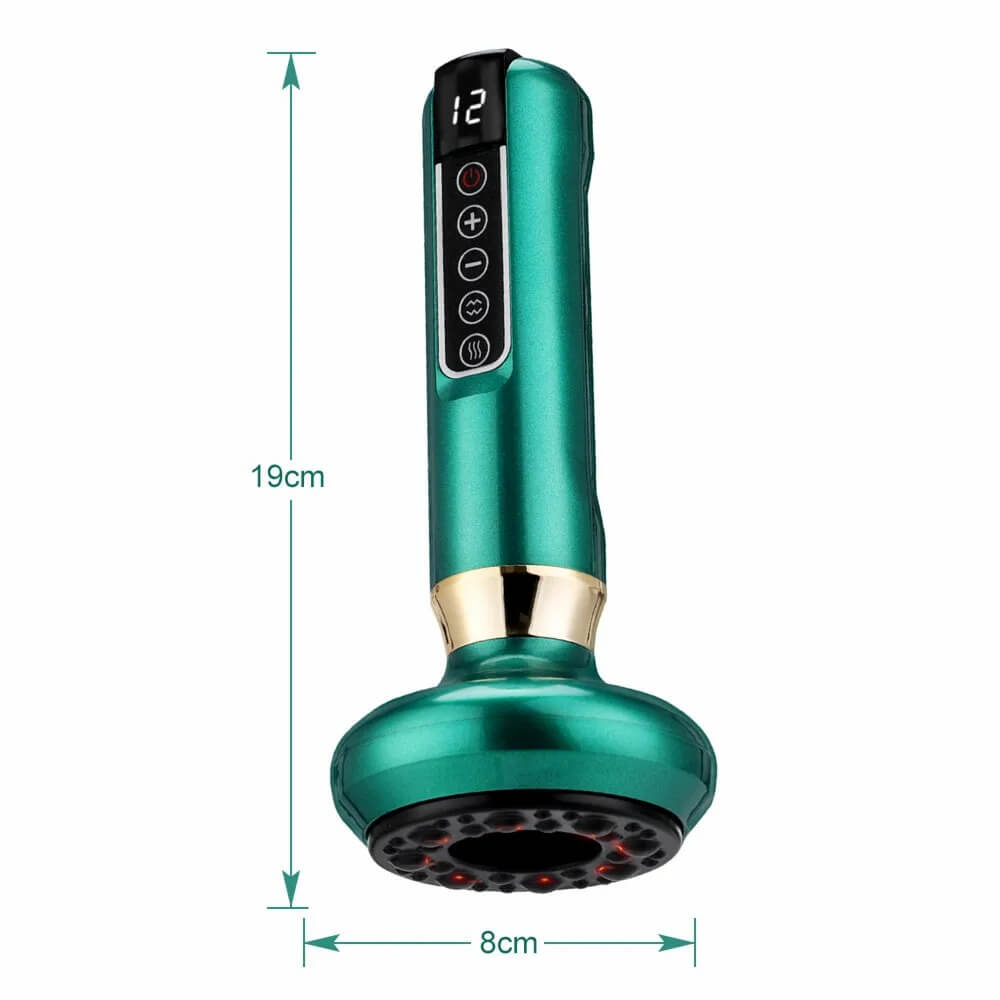 GlowCup – Cellulite Remover och Hudåtstramning med Rödljus och Koppningsterapi