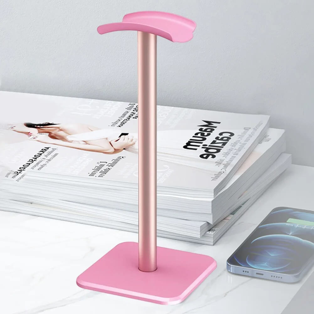 HeadSpace – Hörlursställ i Aluminium | Snygg och Platsbesparande Förvaring för Ditt Skrivbord