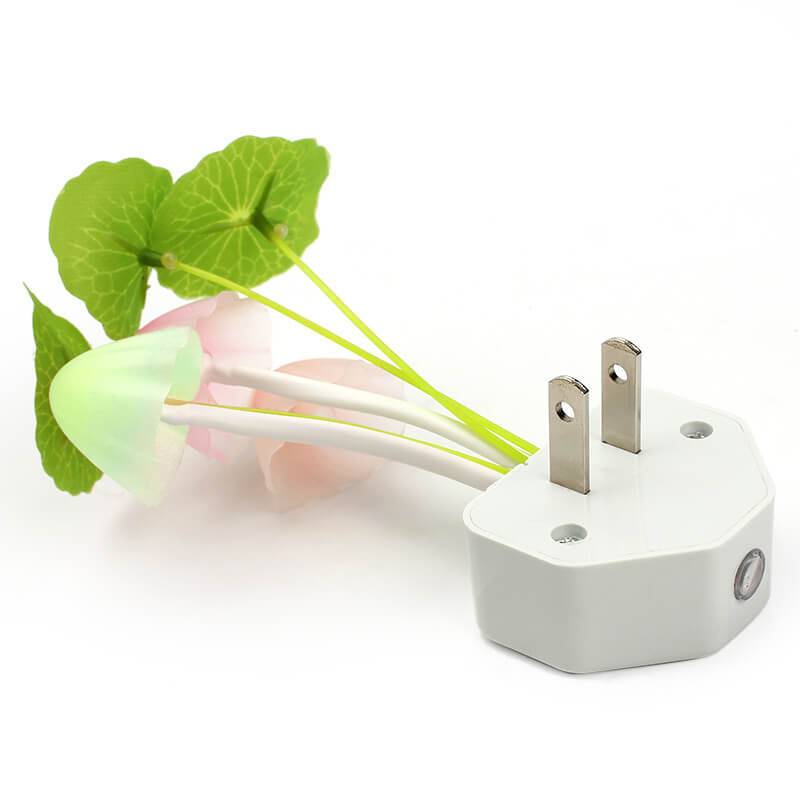 GlowLush – Sensorstyrd LED Nattlampa med Svampdesign | Mjuk Belysning för Drömmiga Kvällar