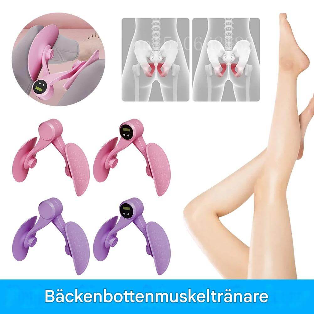 SlimTone – Bäckenbottentränare och Innerlårstränare med Motstånd | Effektiv Träning för Ben, Höfter och Armar