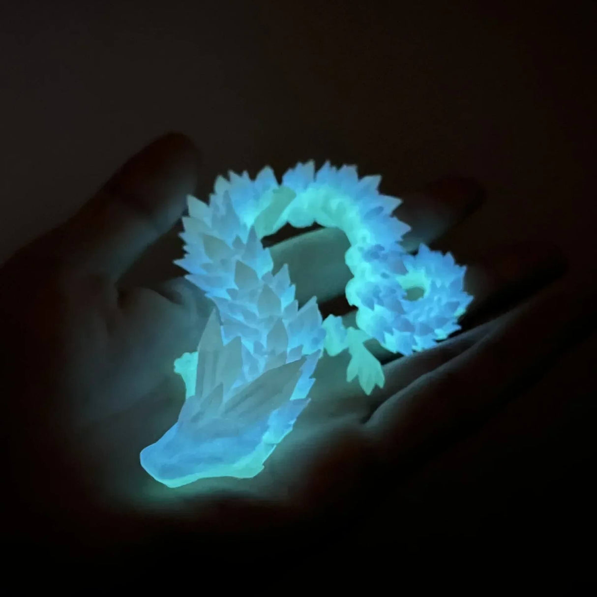 DrakeMorph - Rörlig 3D-printad Drakmodell för Dekor och Fantasi