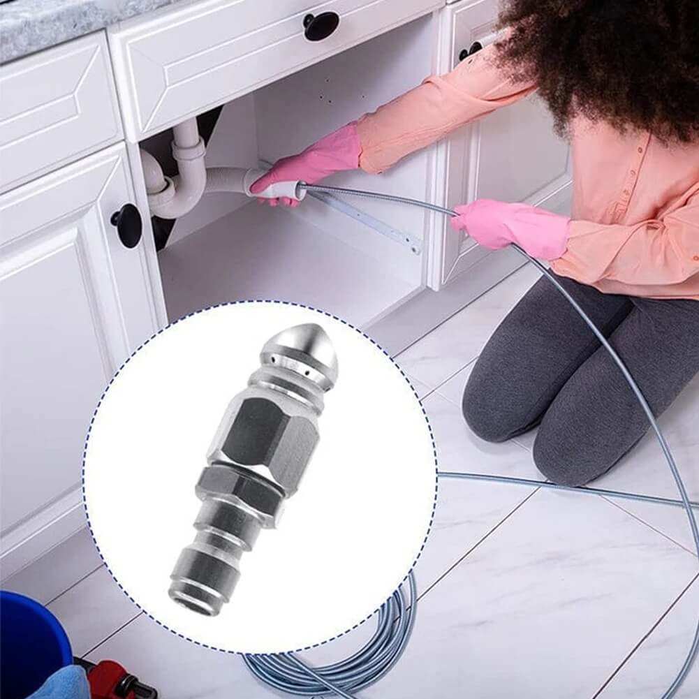 HydraJet – Avloppsmunstycke för Högtryckstvätt | Rensa Rören Med Kraft och Precision