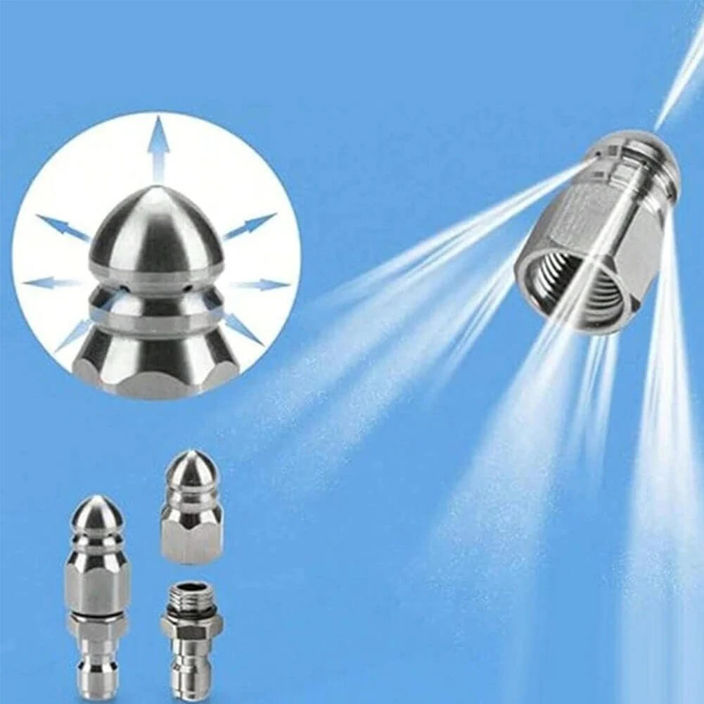 HydraJet – Avloppsmunstycke för Högtryckstvätt | Rensa Rören Med Kraft och Precision