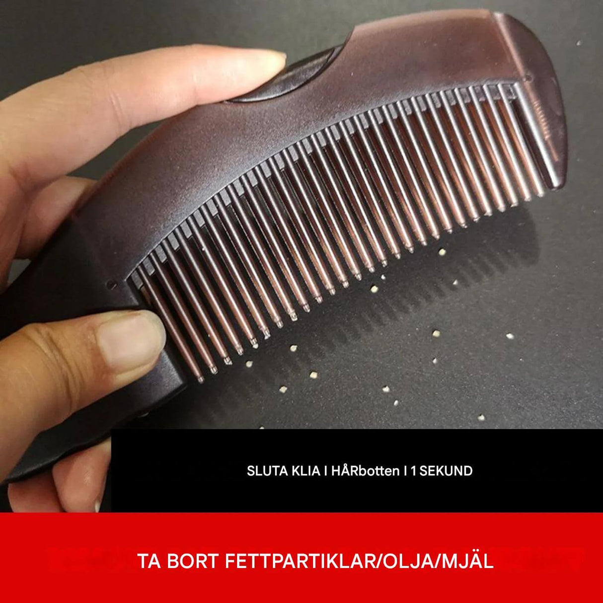 SkinTora – Självrengörande Massagekam för Hår och Hårbotten | Skonsam Hjälp mot Mjäll och Fett Hår