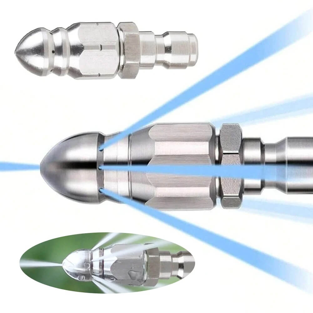 HydraJet – Avloppsmunstycke för Högtryckstvätt | Rensa Rören Med Kraft och Precision