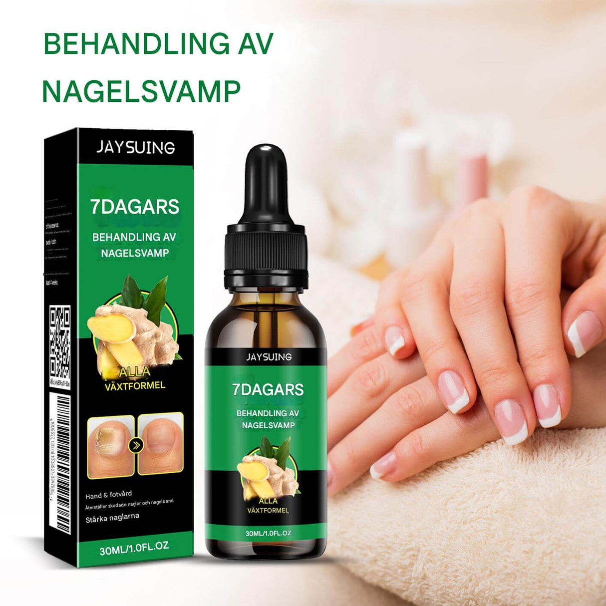 FungiClear – Nagelserum mot Svamp | Effektiv Nagelvård för Starkare Naglar