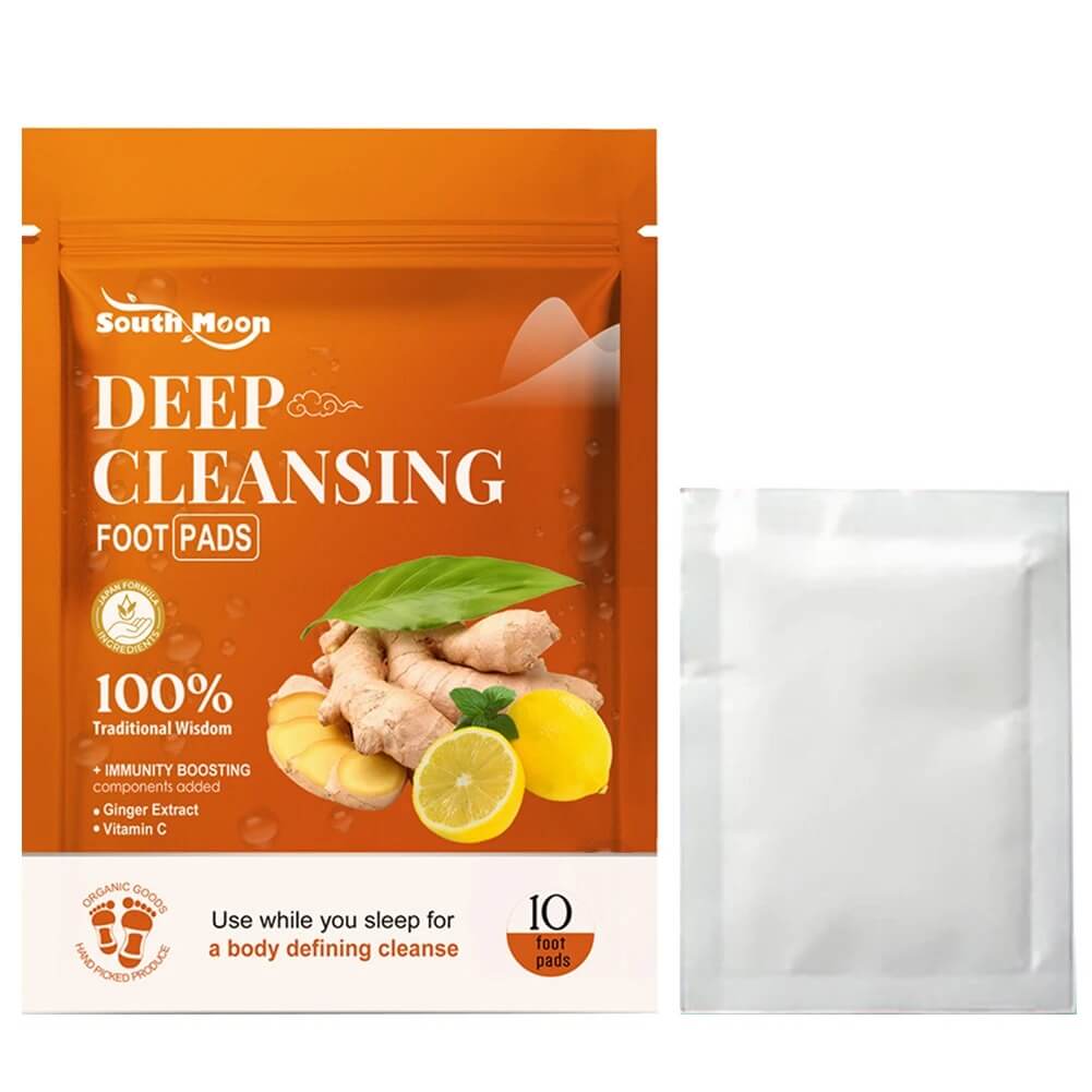 SootheStep – Naturliga Fotplåster med Ingefära | För Dig Som Söker Avkoppling, Rensning och Bättre Sömn