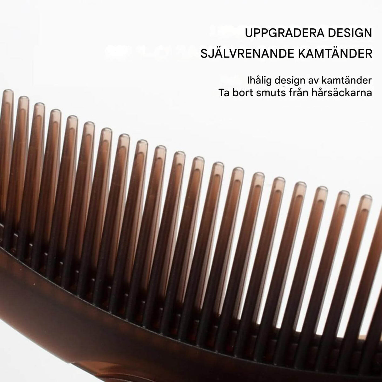 SkinTora – Självrengörande Massagekam för Hår och Hårbotten | Skonsam Hjälp mot Mjäll och Fett Hår