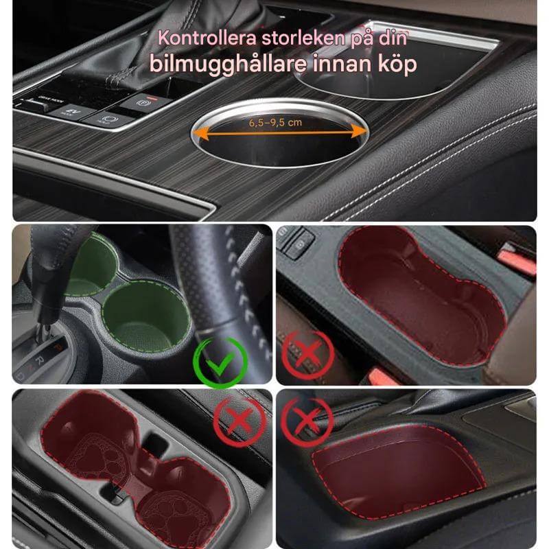 CarMealTray – Bilbricka med Roterande Serveringsyta | Ät och Organisera Smidigt i Bilen