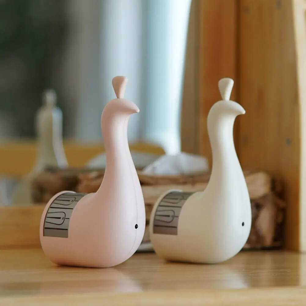 PeacockGlow – Fjärrstyrd Peacock Projektorlampa med Färgglad Atmosfär | Kreativ Nattlampa för Sovrum och Hem