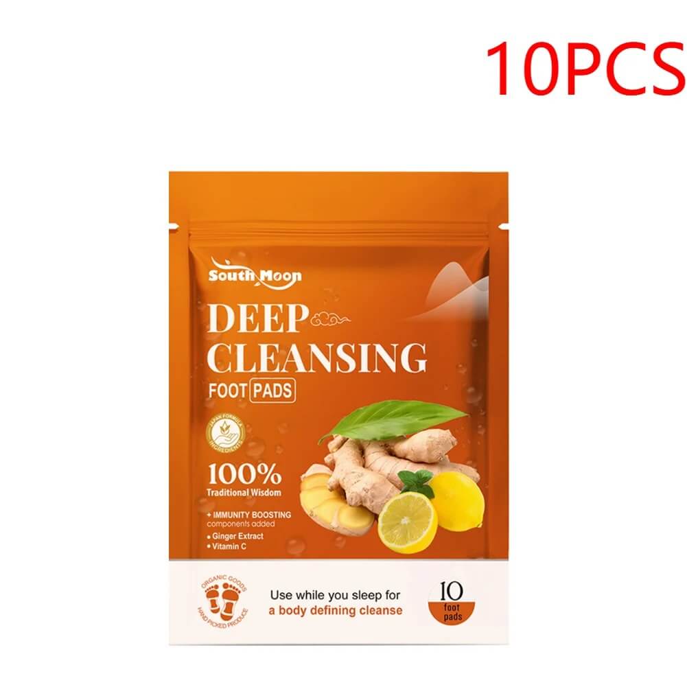 SootheStep – Naturliga Fotplåster med Ingefära | För Dig Som Söker Avkoppling, Rensning och Bättre Sömn