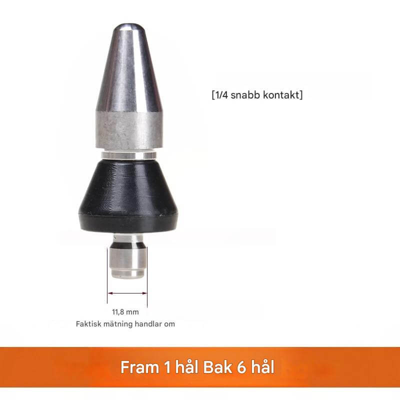 JetRens – Högtrycksmunstycke för Rör & Avlopp | Rengör Svåråtkomliga Blockeringar Med Precision