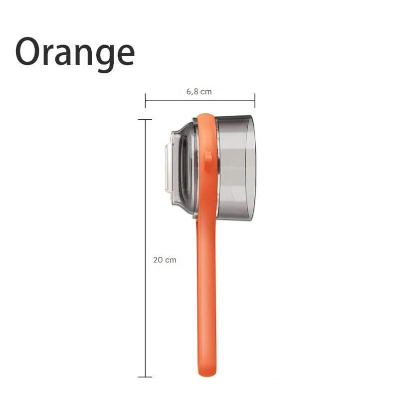 PeelPod – Skalkniv med Inbyggd Förvaringslåda | Smart Köksverktyg för Mindre Spill