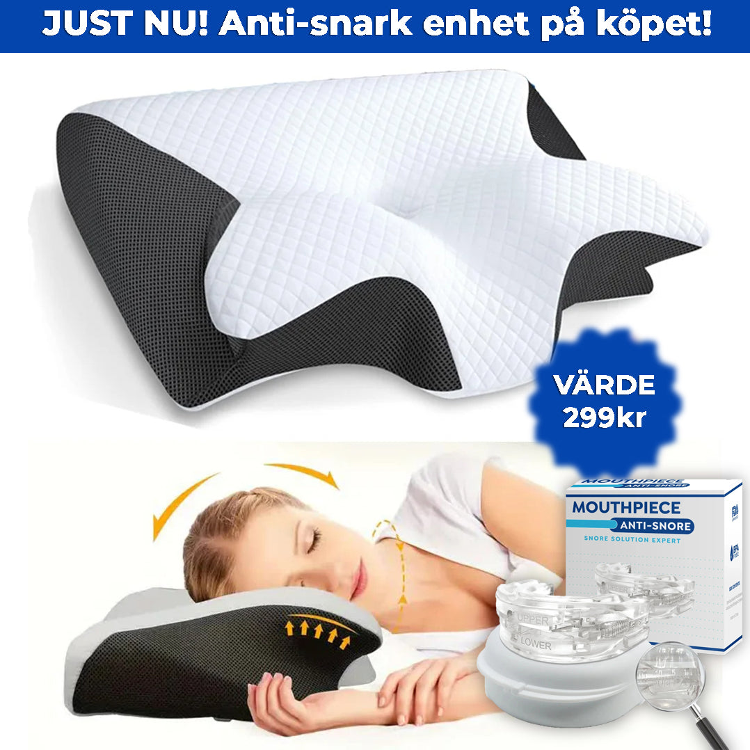 Snoozeit. - Ergonomisk & Skön Ortopedisk Nackkudde