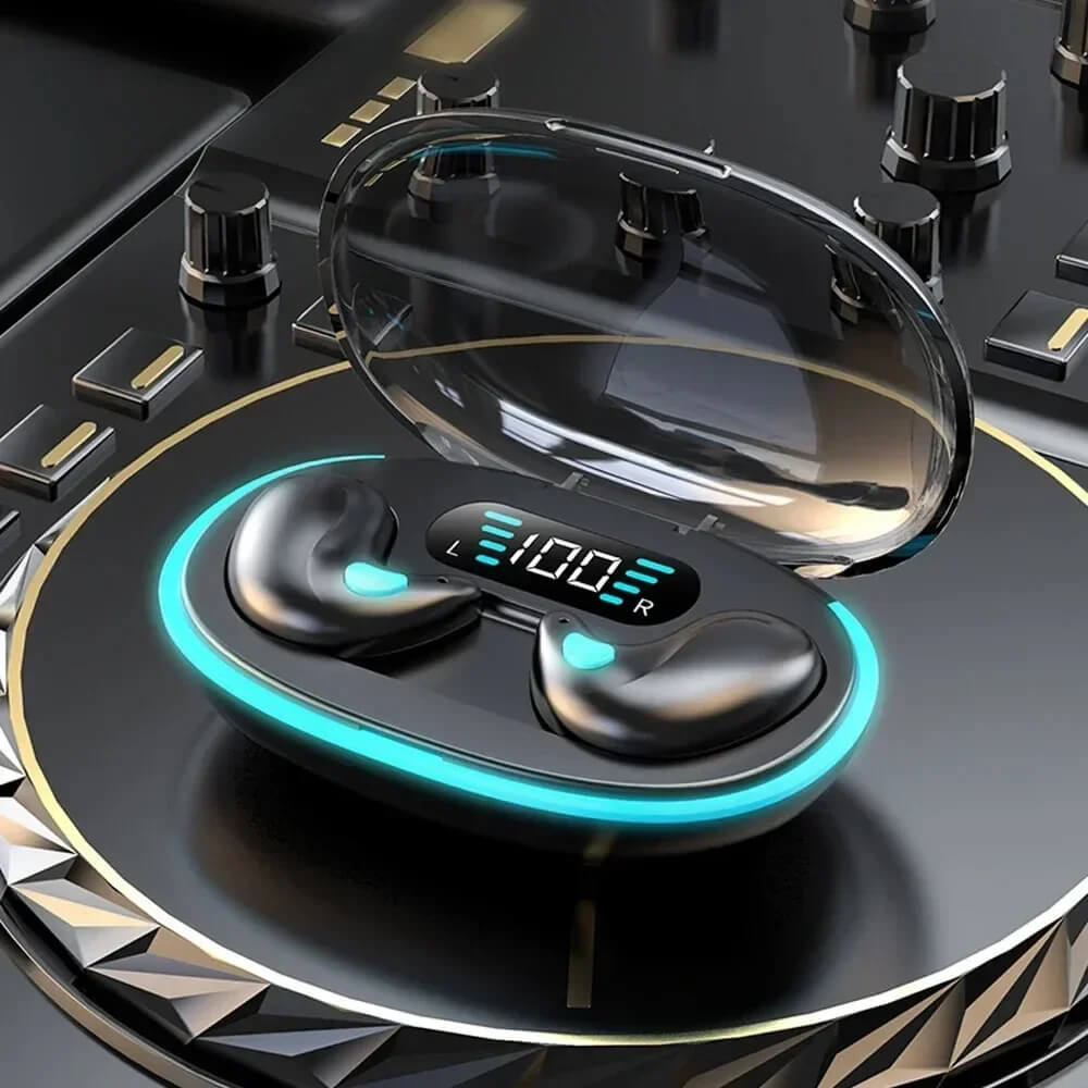 SoundBeats - Minimala Ultra Tunna Trådlösa HiFi Hörlurar För Sömn & Komfort