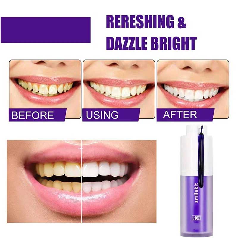 Purple Teeth Whitening Tannkrem