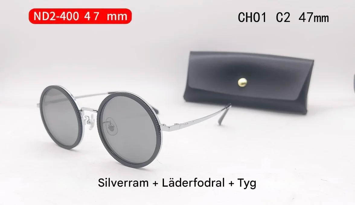 Solvyn – Justerbare Runde Solbriller for Menn & Kvinner | Polariserte med ND-lignende Filter og Retro Stil