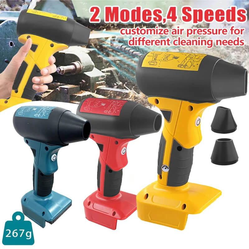 VoltBreeze - Bärbar Jetfläkt med 4 Justerbara Hastigheter för Effektivt Luftflöde