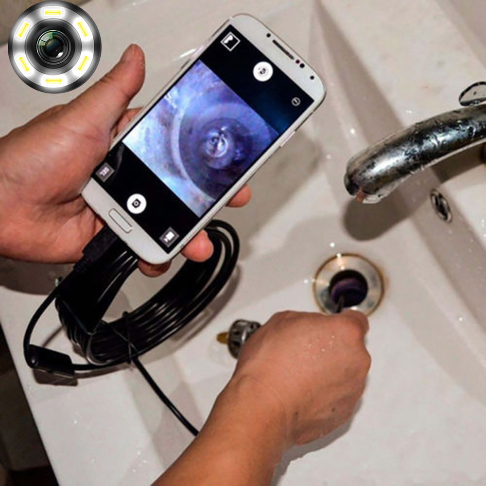 Caméra d'inspection portable et étanche pour téléphone portable