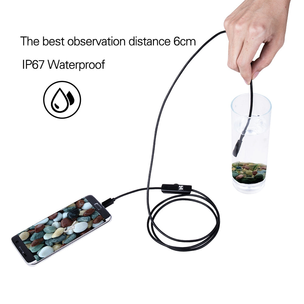 Caméra d'inspection portable et étanche pour téléphone portable