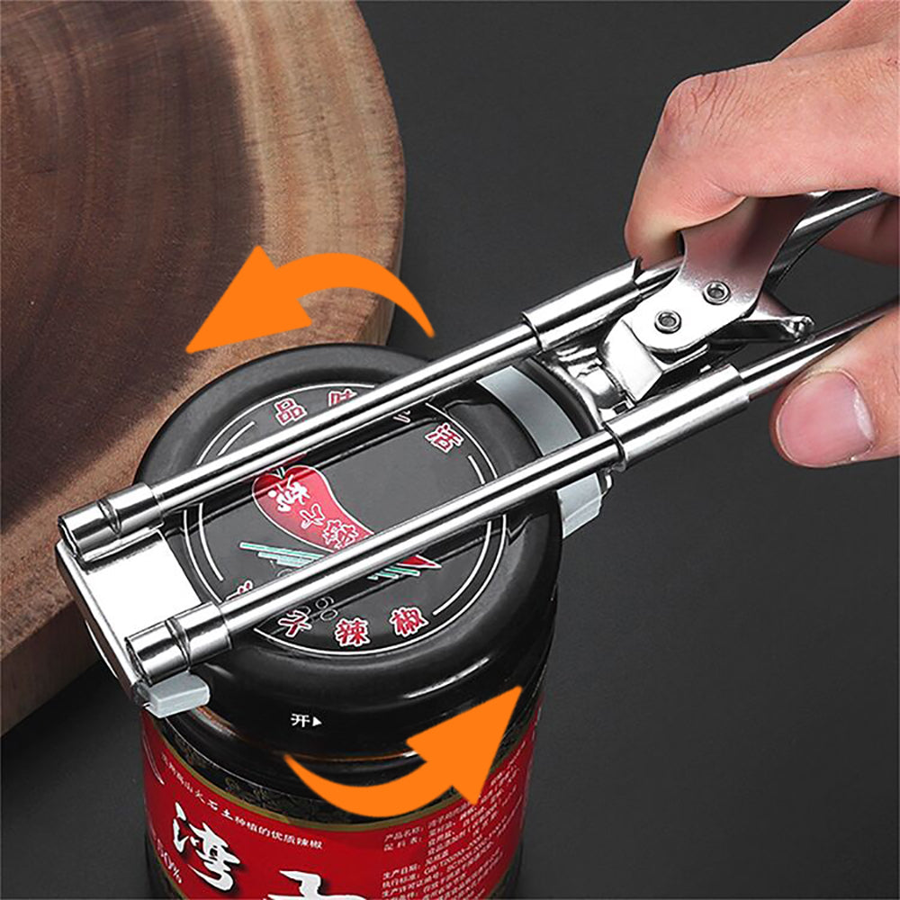 EasyGrip Can Opener for Screw Caps and Preserves