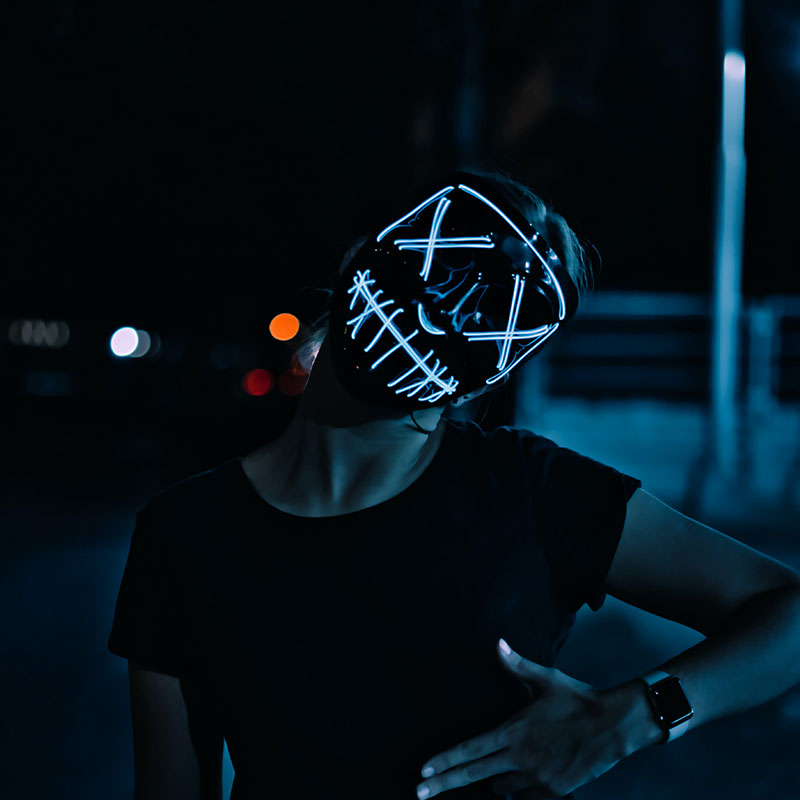 Purge LED-maske