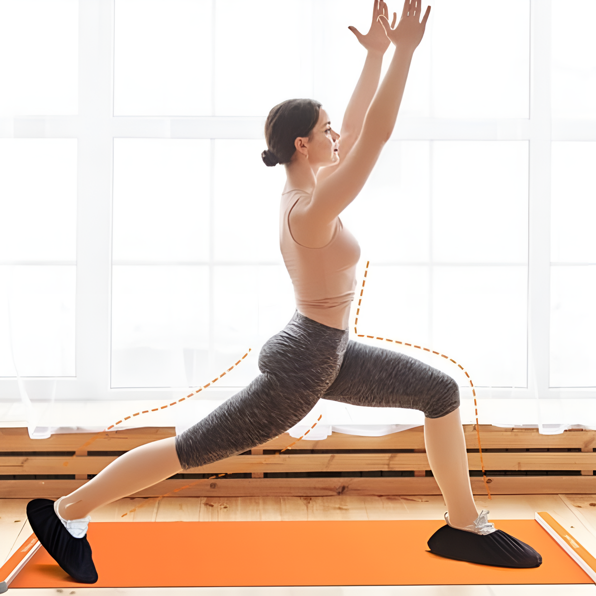 GlideFit - Tapis d'entraînement multifonctionnel et glissant