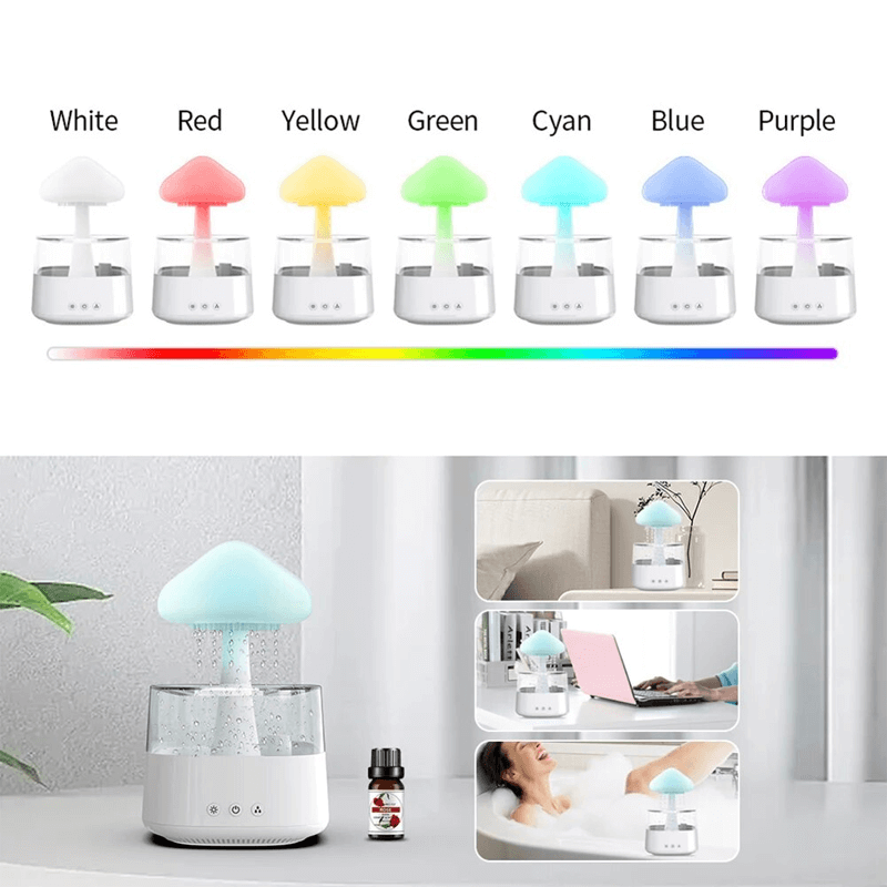 Luftfugtere og luftrensere i svampedesign Aromadiffusor