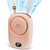 Mini-ventilateur de cou portable à suspendre, 2000 mAh