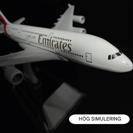 Samlarflygplan i Metall 1:400 – Perfekt Gåva för Barn och Vuxna