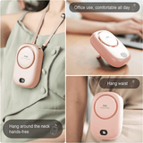 Mini-ventilateur de cou portable à suspendre, 2000 mAh