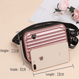 Sac à bandoulière inspiré d'une valise